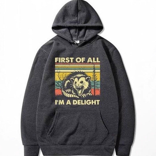 Couples Casual Hoodie with Print Pattern,Streetwear Style