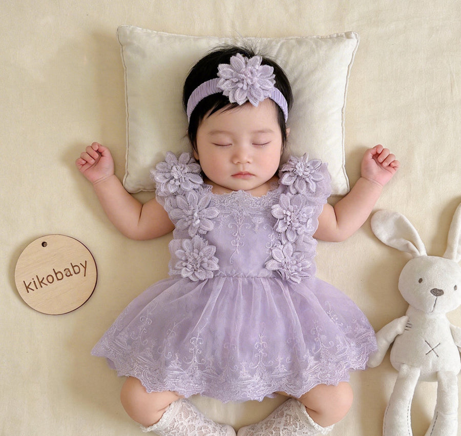 Lace Climbing Clothing for Baby Girls