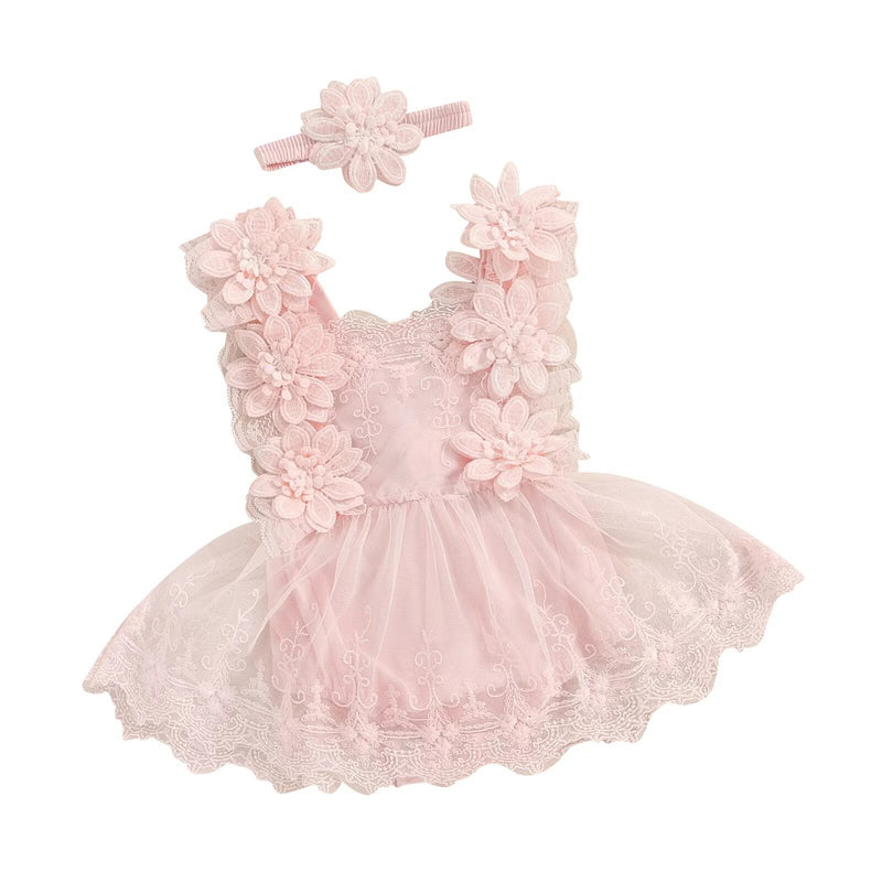 Lace Climbing Clothing for Baby Girls