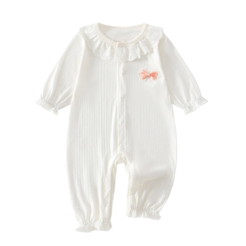 Baby long sleeved air-conditioned clothing summer baby jumpsuit