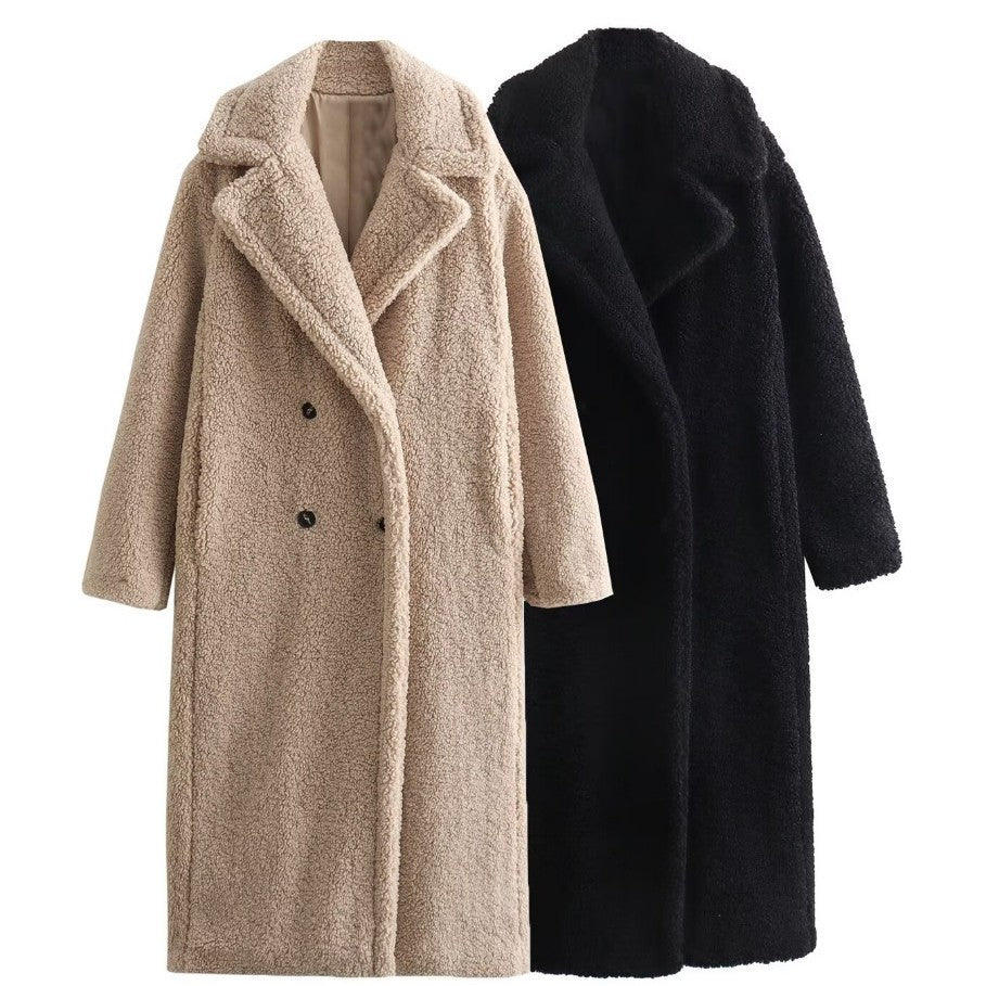 Streetwear Fleece Warm Outerwear for Women