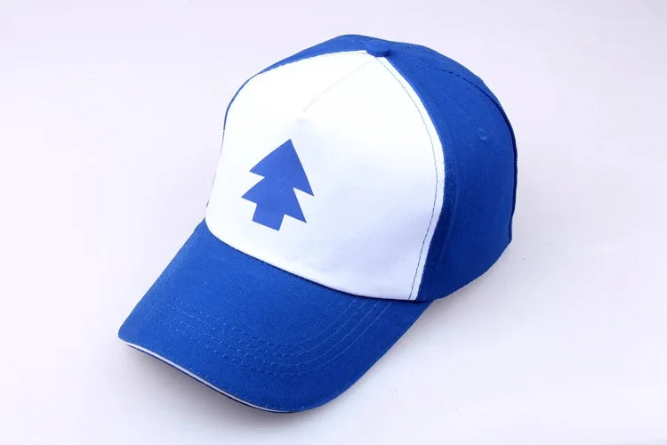 Cartoon Pines Hats Gravity Falls Dipper Baseball Caps Cosplay Accessories Hat Canvas Adjustable Boys Cotton Pine Cap Gift