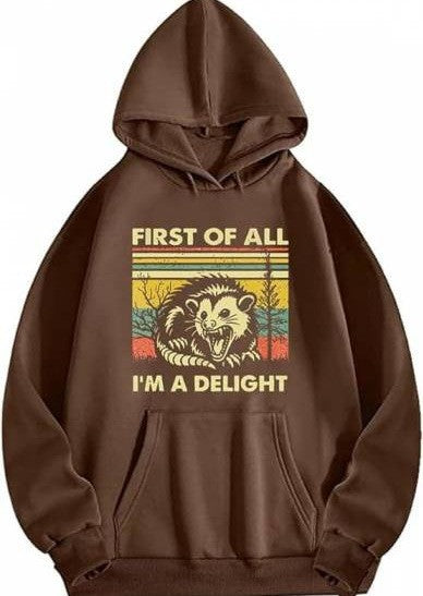 Couples Casual Hoodie with Print Pattern,Streetwear Style